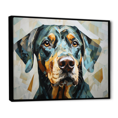 Portrait de regard sur toile Sheperds