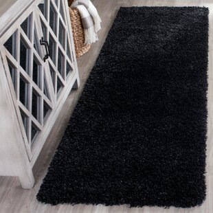 Attractive Modern Bold Graphic Black And Grey Runner 11179