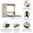 Arlex Wall Bed with Storage Unit with Doors-88513678-91637659