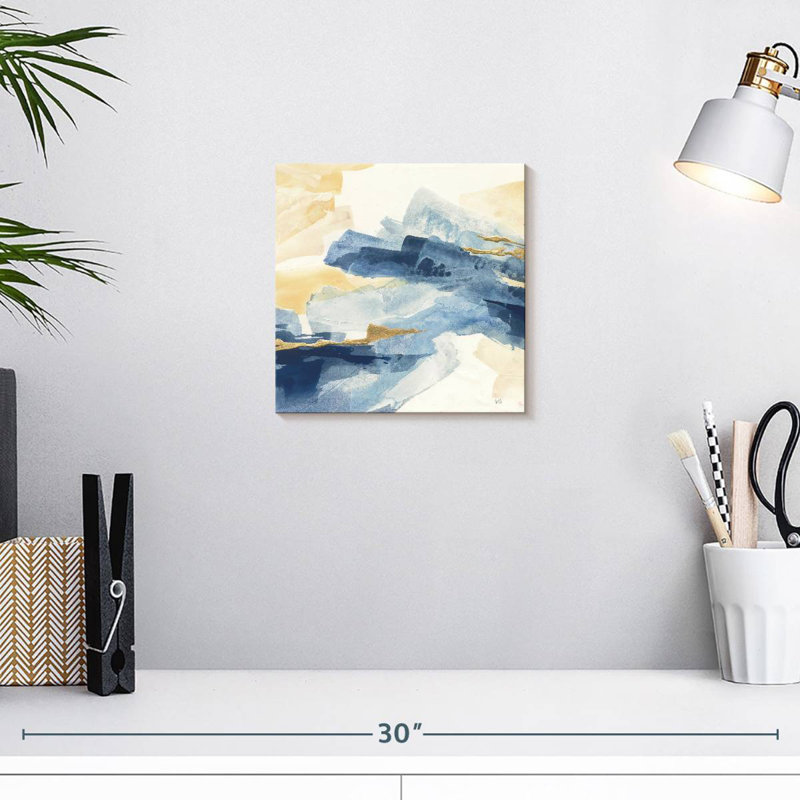 Avery doré indigo I, H 10 po x l 10 po