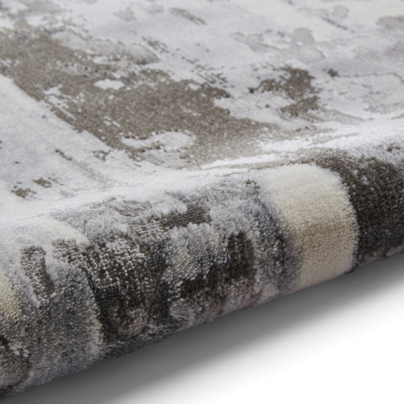 Minta area rug Machine Woven Rectangle Grey, Rectangle 120 x 170cm