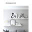 Tablette murale flottante en bois massif-2115249479