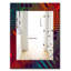 Miroir mural géométrique grungy-40098309