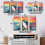 Pop Art Penguin Parade Charm II - art mural pingouin-1418788556-1418788557