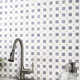 Azula 11.75" x 12.2" Marble Mosaic Tile