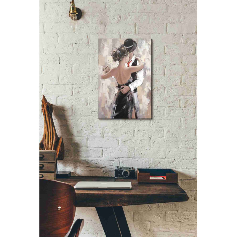 'Tango' by Alexander Gunin, Canvas Wall Art, 18" H x 12" W x 0.75" D