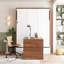 Lit escamotable double avec bureau pliable-170722330