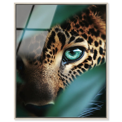 Jungle Watcher III High-Gloss Frameless Acrylic Glass Wall Art Animals Print by Oliver Gal, Ready to Hang, 16 x 20