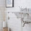 Empire Stone Oval Console Bathroom Sink with Faucet and Overflow-1909561096