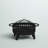 Round Steel Wood Burning Fire Pit