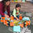 Safari 2-in-1 Ride and Play Ride-On Toy with Animal Sounds and 9 Pieces