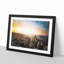 High over the Chicago Skyline - Picture Frame Painting Print-56712235-56712239