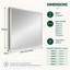 Metal Flat Wall Mirror-36806065