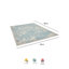 Hicklin Machine Woven Beige/Teal Indoor Rug-35524475