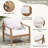  Vanover Outdoor Patio Chair With Cushions-113103516
