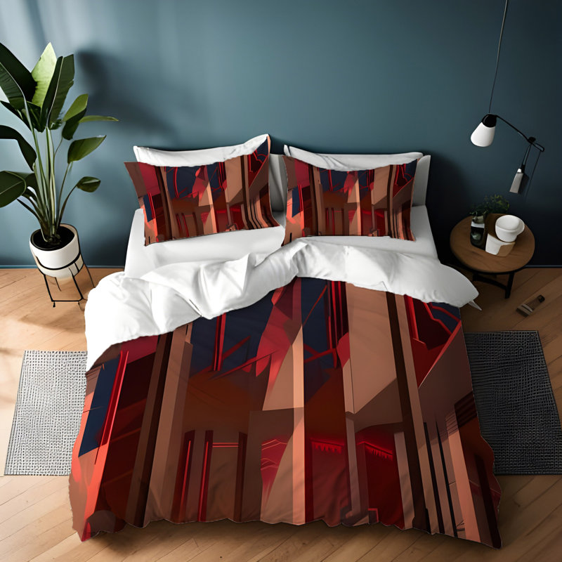 Literie , Housse de couette pour très grand lit et 2 très