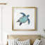 Bulle bleue tortueuse I - cadre photo, reproduction d'art sur papier-1606868928-1606868917