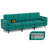 Deavionne Upholstered 97'' Sofa
