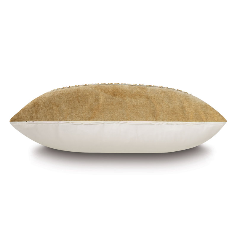 Marceau Velvet Lumbar Pillow Cover & Insert