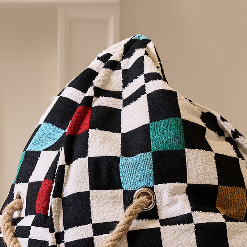 Retro and nostalgic bean bag sofa