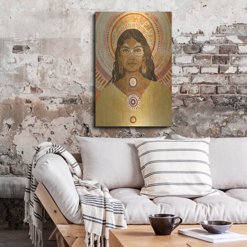  «Desert Seer 2» par Victoria Barnes, art mural en métal, 24 po x 36 po, H 36 po x l 24 po