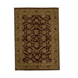 Zarbof Hand Woven Wool Oriental Area Rug