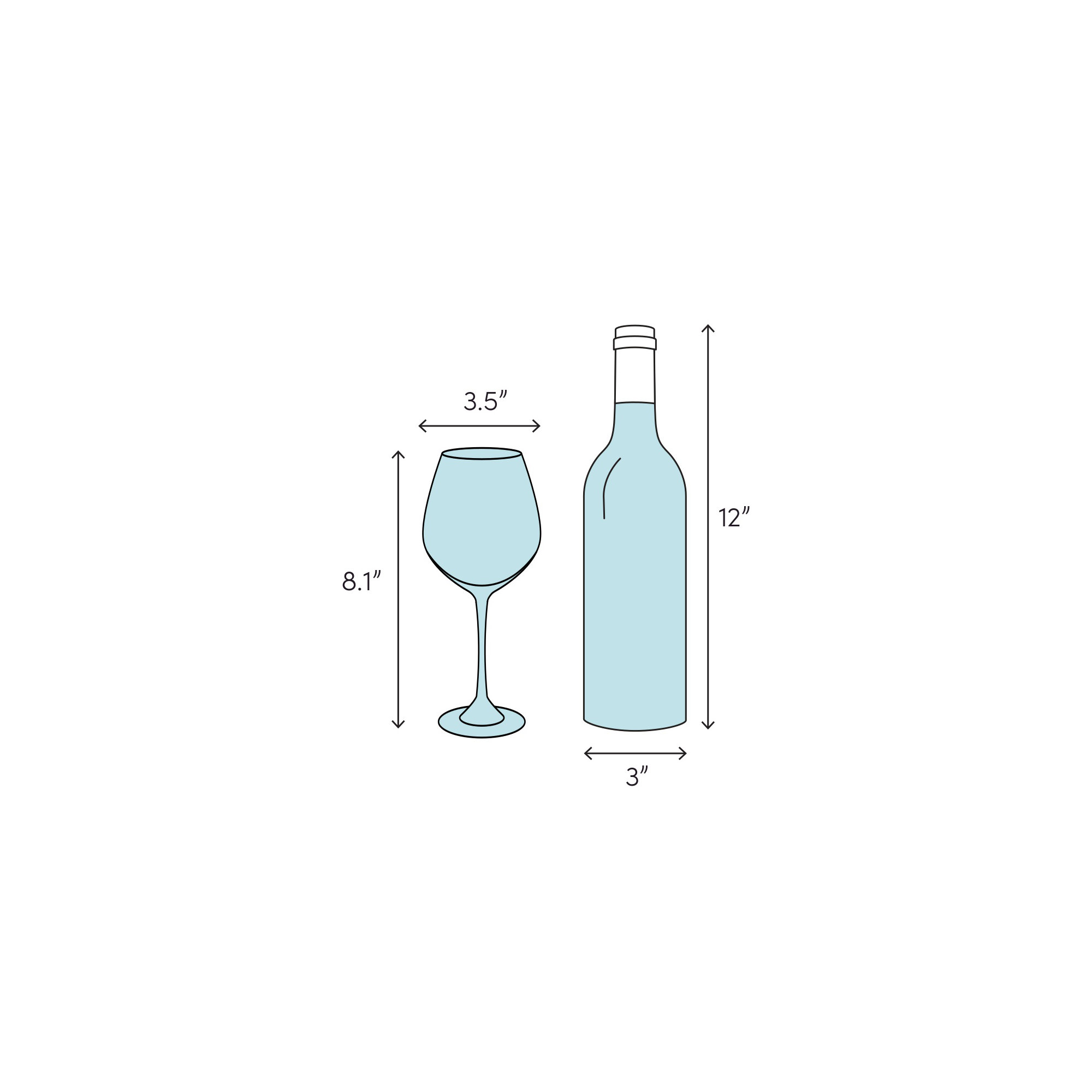 Mondial 14 oz. Crystal Red Wine Glass