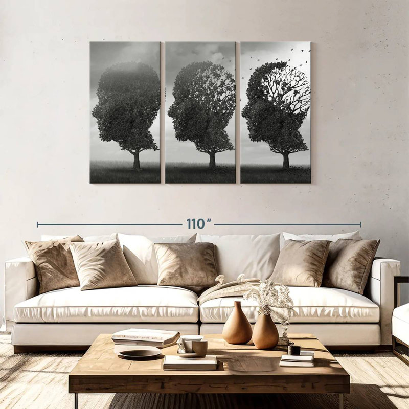 Alcaraz Memory Loss Trees, 48" H x 74" W