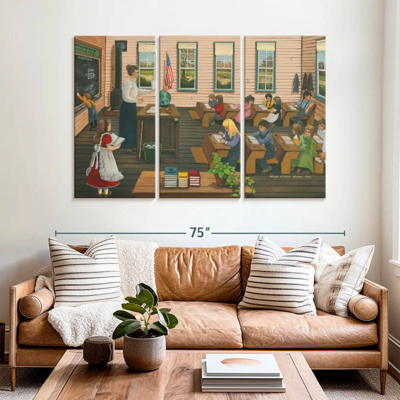 Classroom, 42" H x 65" W