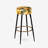 Rustic Yellow Sunflower Pattern - Floral Bar Stools Set Of 2