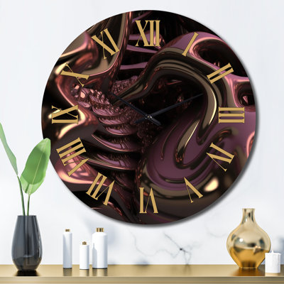 Horloge murale Futuristic Labyrinth