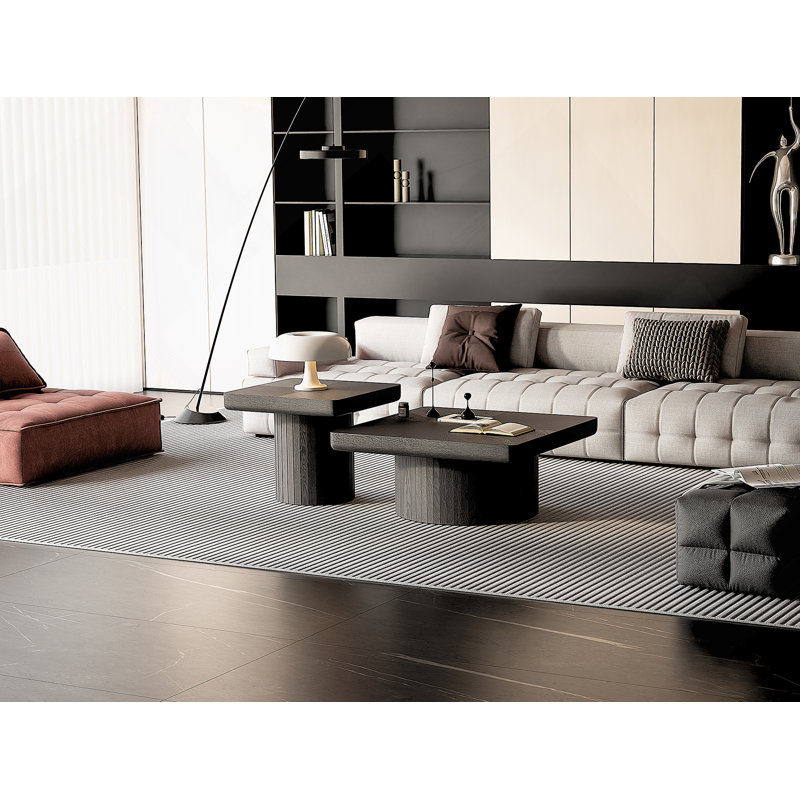 Ensemble de tables basses Modern Modern, Noir