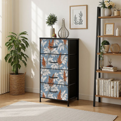 Commode de rangement verticale 4 tiroirs
