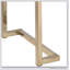 Banc Boice en tissu et finition champagne Conception simple, confortable et durable, banc multifonctionnel