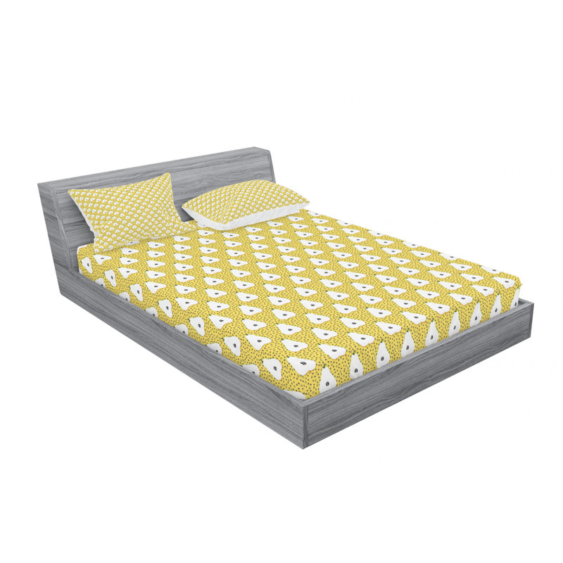 Ensemble de draps, Ensemble de drap pour grand lit avec drap-housse