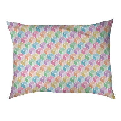 Campion Geometric Polyester Pet Bed