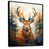 Black Floater Framed