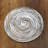 Popel Gilded Glass Dinner Plate Silver