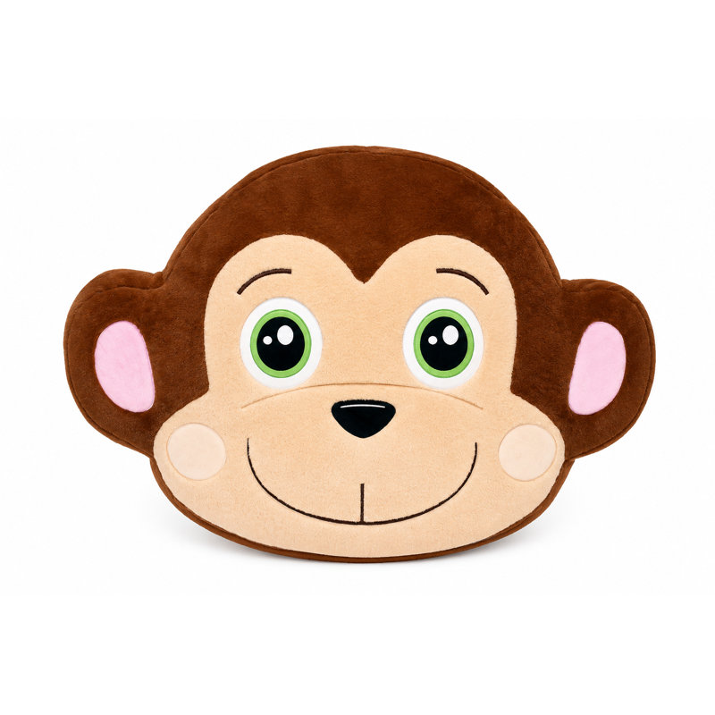 Coussin de plancher Comfy Monkey Fluffy