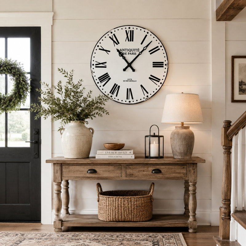 Corvin Metal Wall Clock