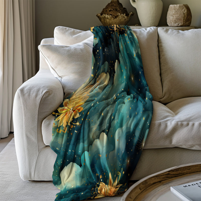Couverture Vintage Lunar Symphony, Lit simple