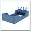 Lit plateforme tapissier simple avec coussin en lapin et rails latéraux amovibles-460201146