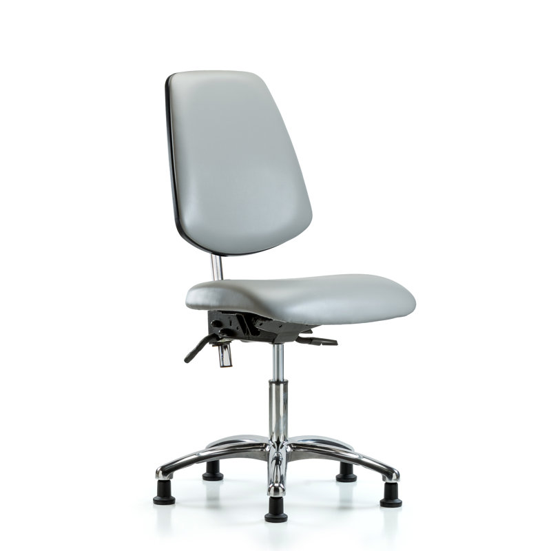 Chaise de travail Evie, Colombe, Patins, Inclus