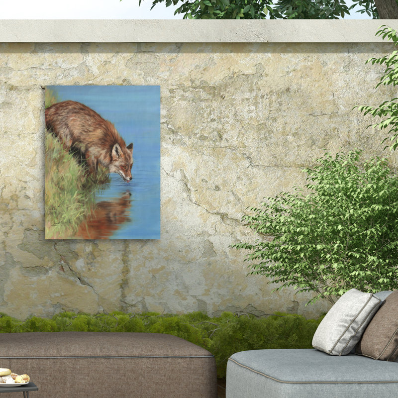 Toile d'extérieur David Stribble Fox, H 24 po x l 32 po