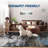 Abstract Art-Inspired Thin Indoor Rug, Distressed Oil Painting Pattern Low Pile Area Mat with Soft Surface, Easy to Clean & Stain Resistant for Living Room, Bedroom, Entryway, Study-963963506