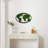 Moss World Map Metal Wall Decor