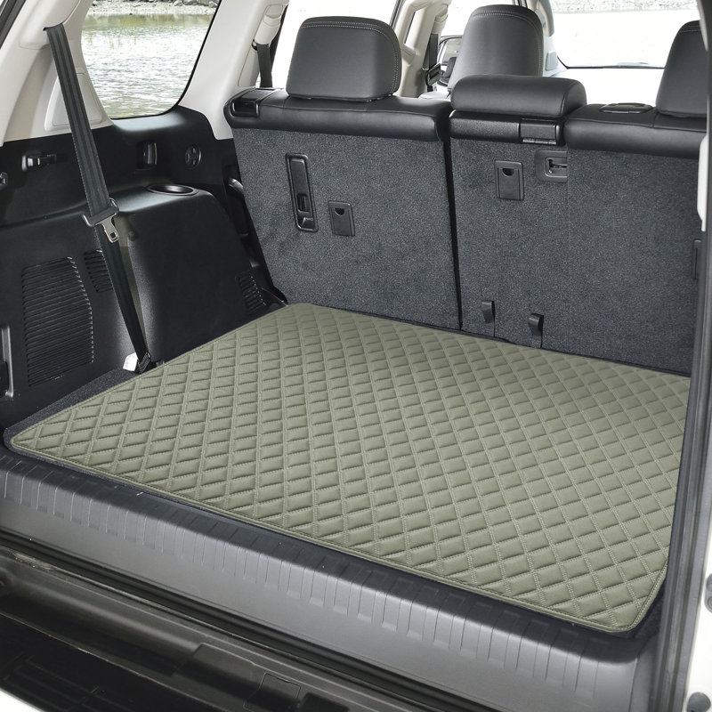 Tapis de porte antidérapant Odoms, gris, L 40 po x l 32 po