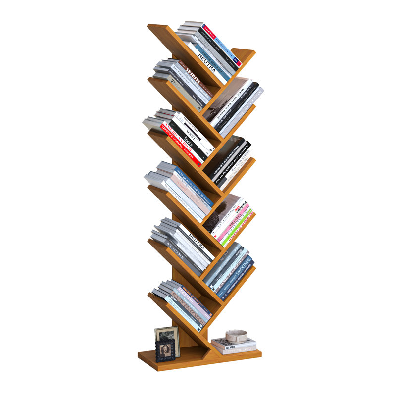 Bibliothèque Bamboo Tree - présentoir géométrique 51,19 po