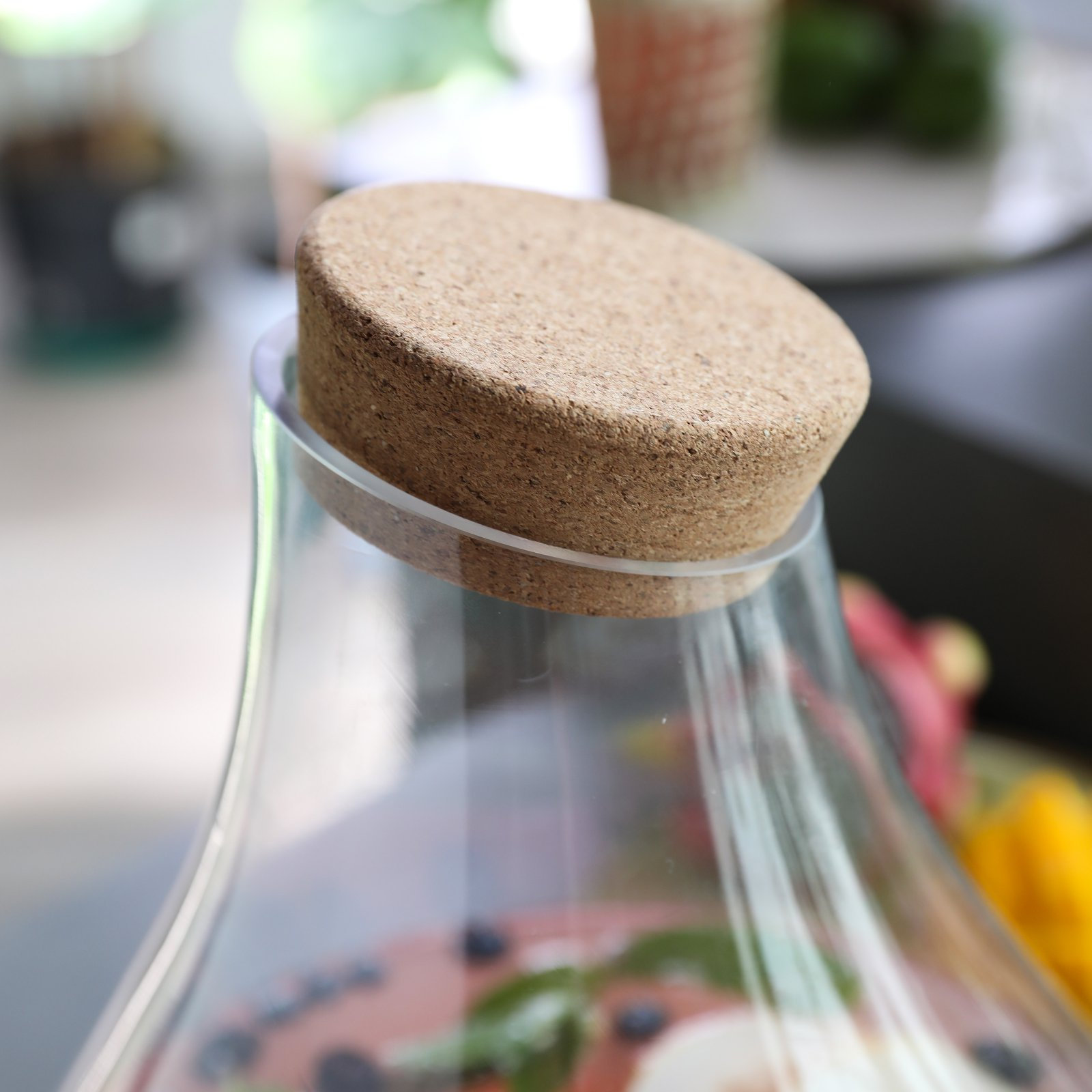 Pearl Glass Beverage Dispenser