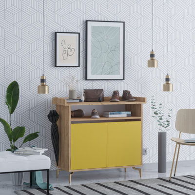 8 Pair Shoe Storage Cabinet